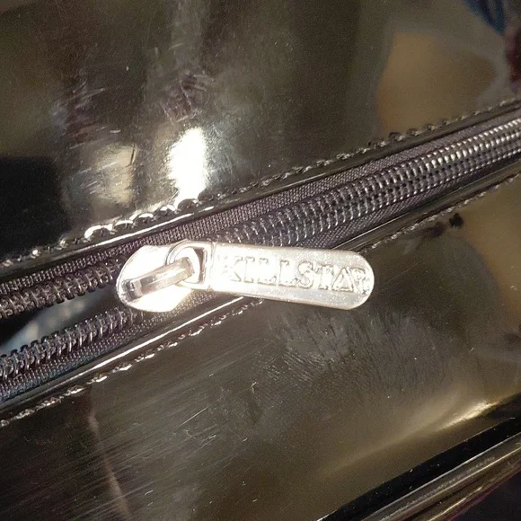 KILLSTAR LARGE PENTAGRAM ROUND MESH WEEKENDER,TRAVEL BAG,BEACH BAG NWOT - Picture 9 of 12